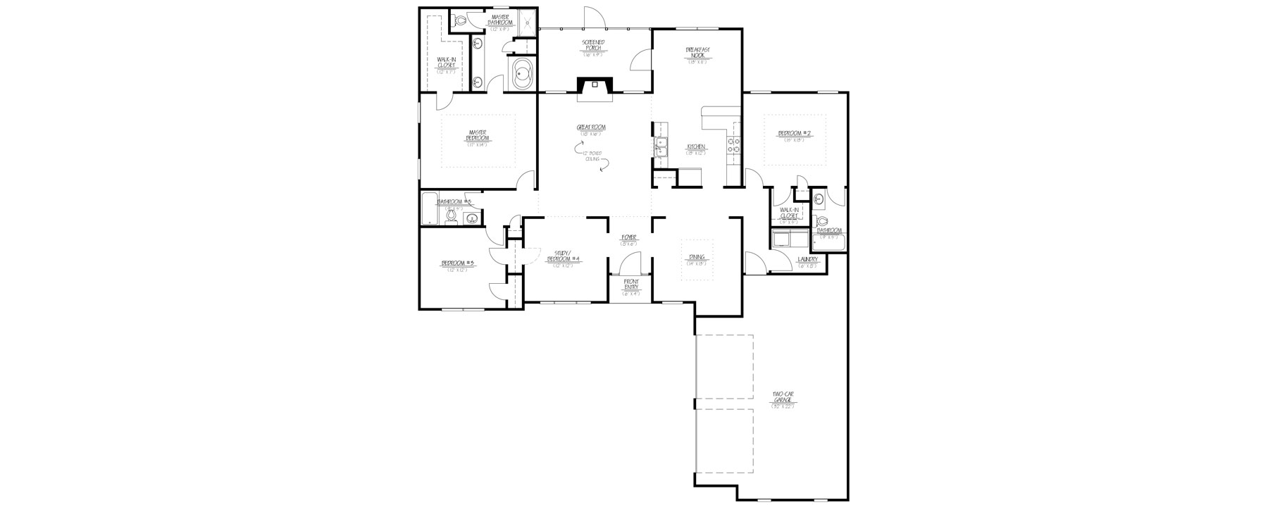 Aspen Home Model Floor Plan